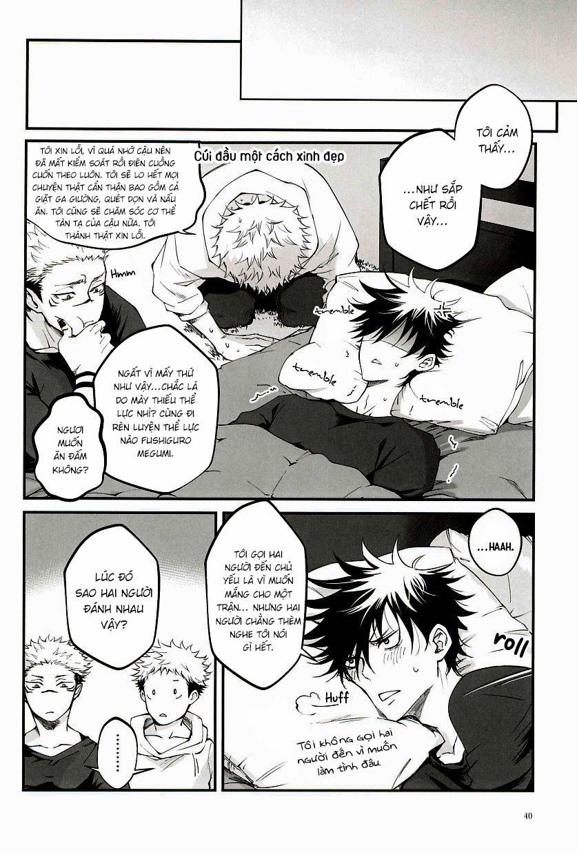Tổng hợp OS, Doujinshi 3P 1 Jujutsu Kaisen trang 38
