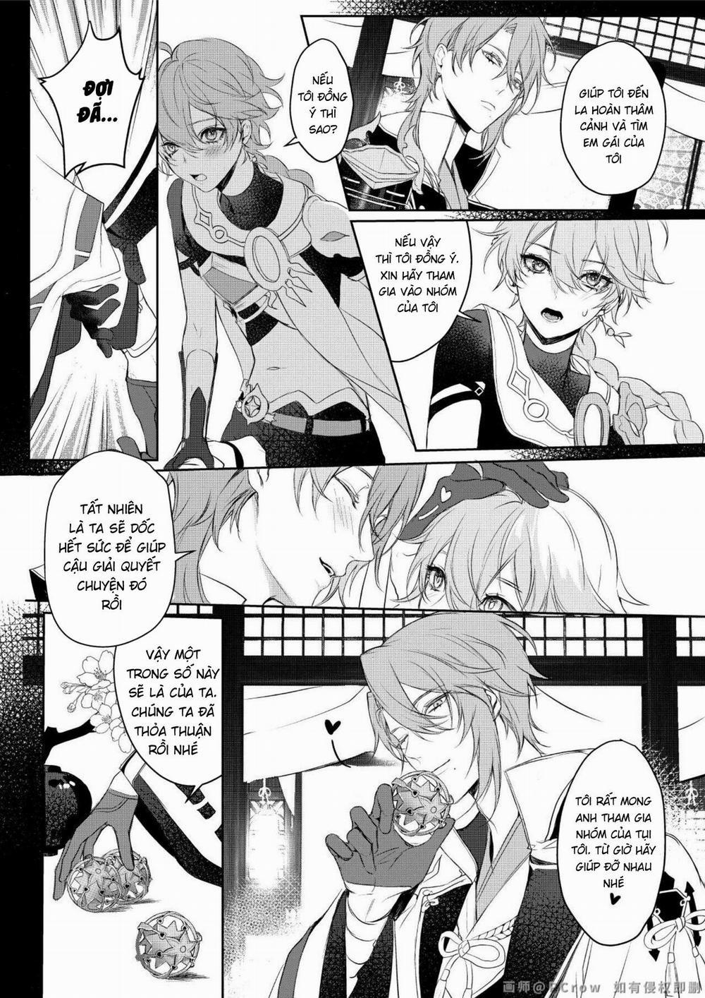 Tổng hợp OS, Doujinshi 3P 3 Genshin Impact trang 8