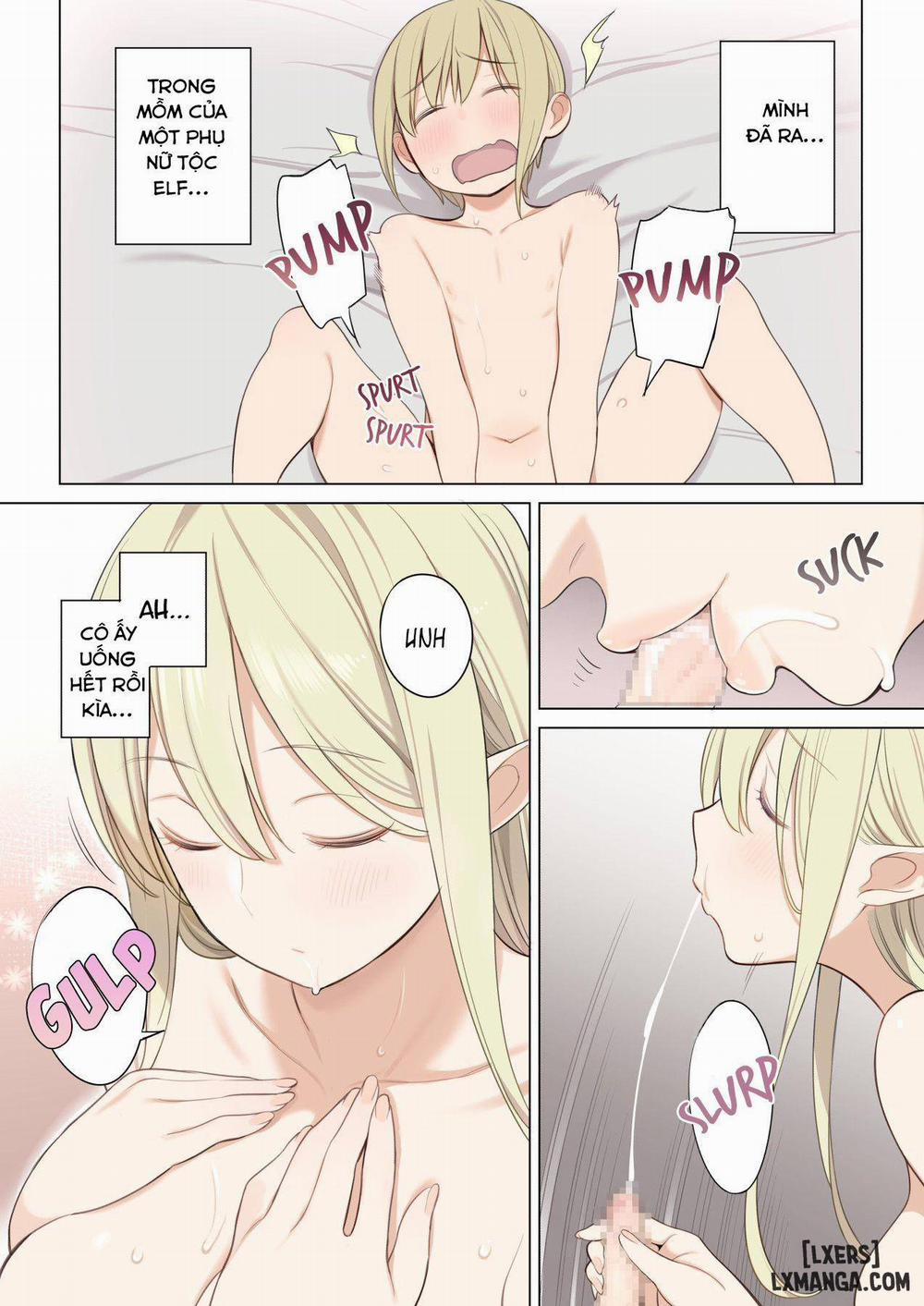 Toraware Yuusha To Maou (Onna) To Elf Oneshot trang 25