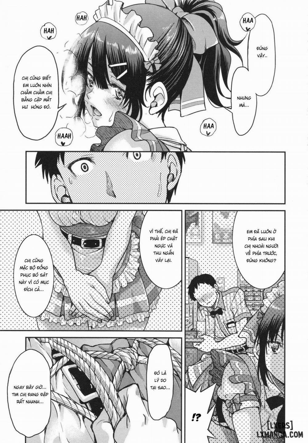 Toretate Famiresu Senpai wo Gyuutto Shibatta Gochisou Don Oneshot trang 24