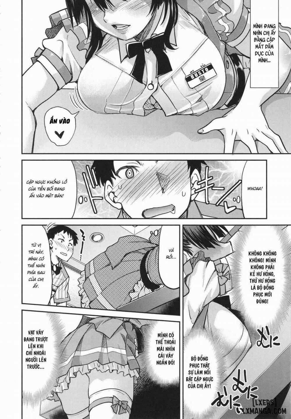 Toretate Famiresu Senpai wo Gyuutto Shibatta Gochisou Don Oneshot trang 7