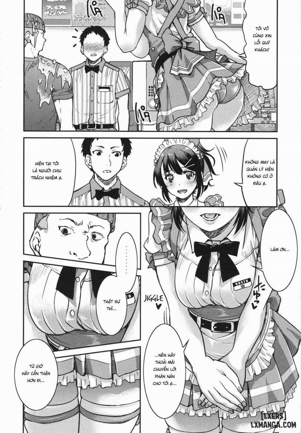 Toretate Famiresu Senpai wo Gyuutto Shibatta Gochisou Don Oneshot trang 9