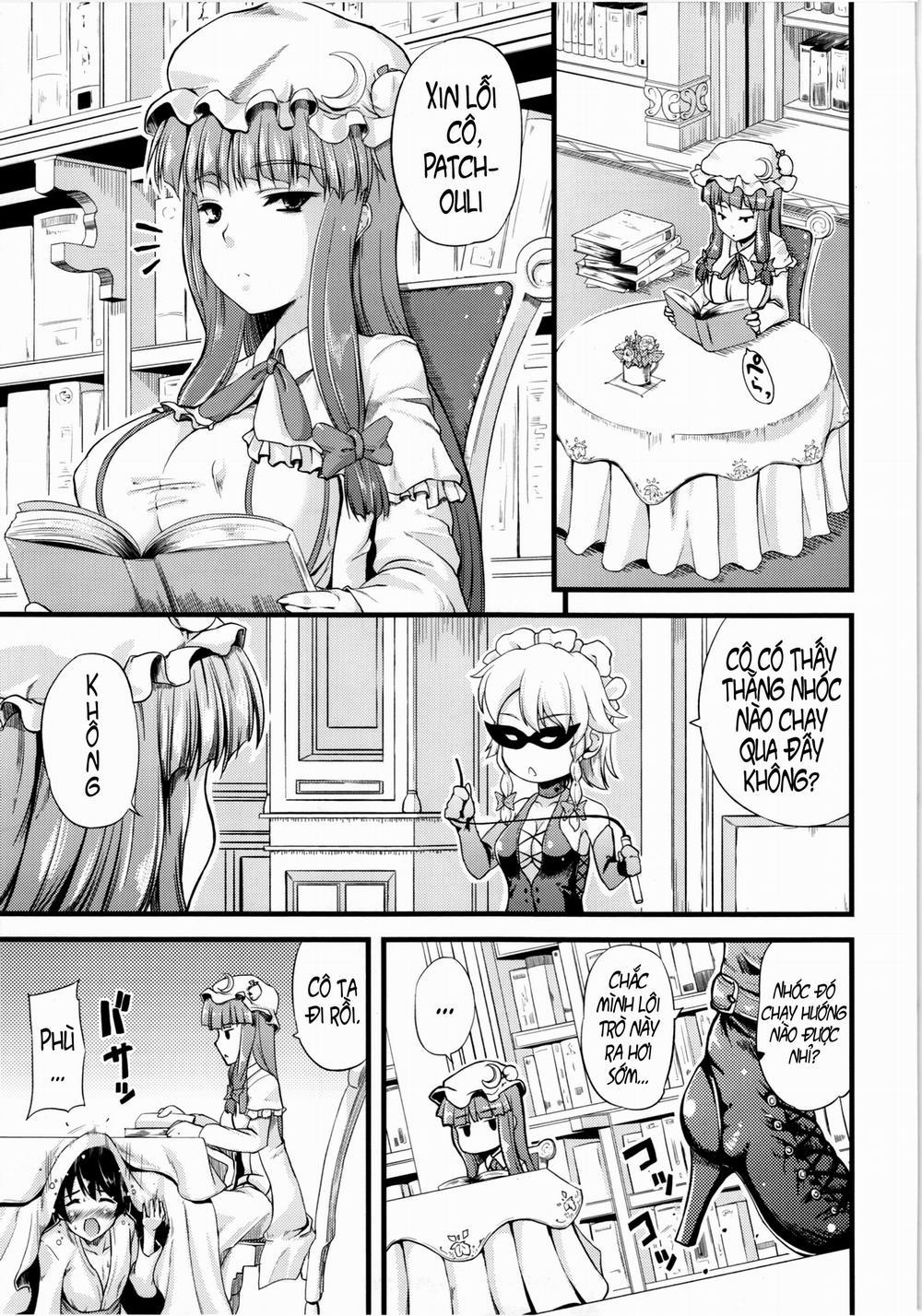 Toshokan No Oneesan Ga Ijimete Ageru (Touhou) Oneshot trang 3