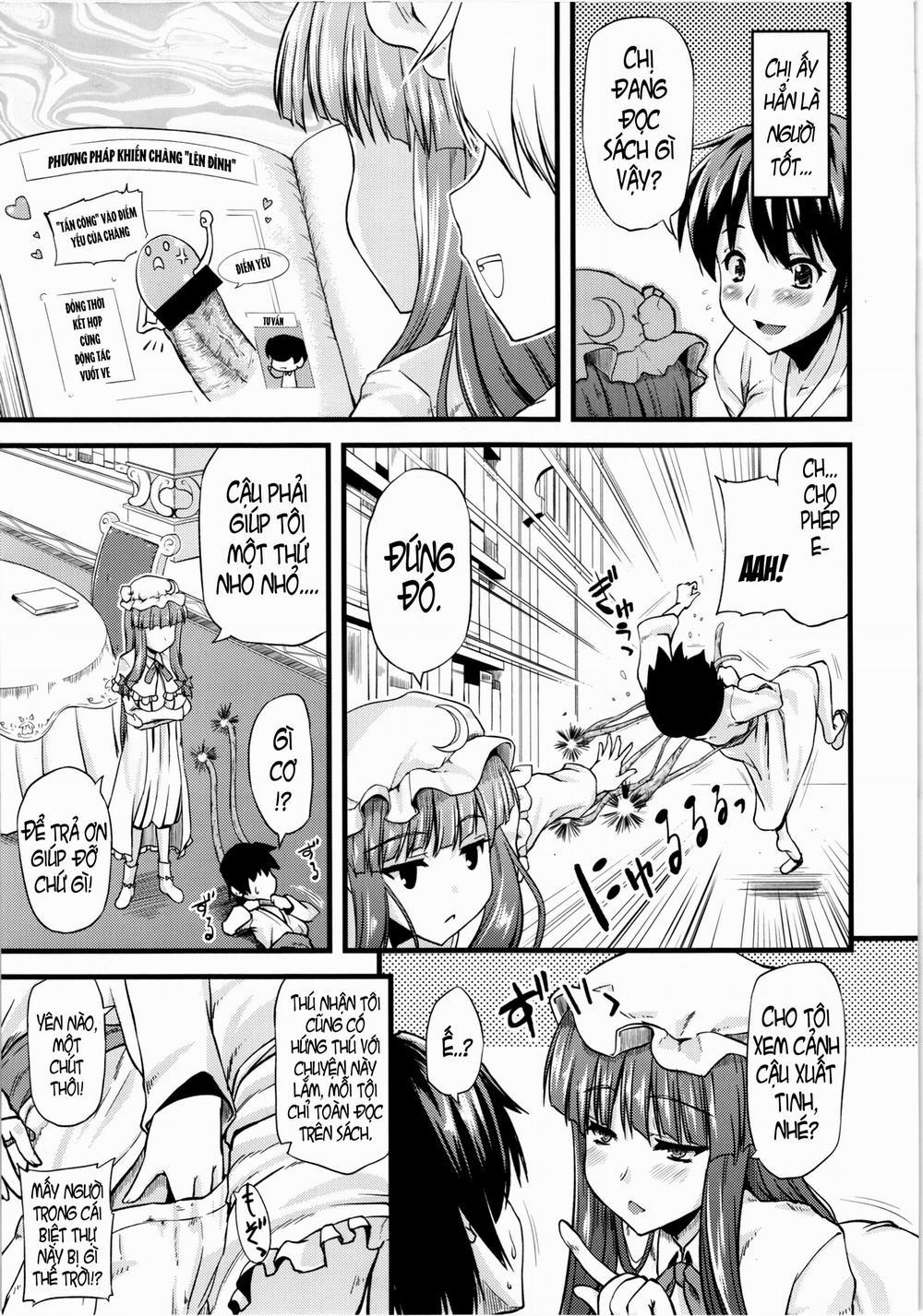 Toshokan No Oneesan Ga Ijimete Ageru (Touhou) Oneshot trang 5