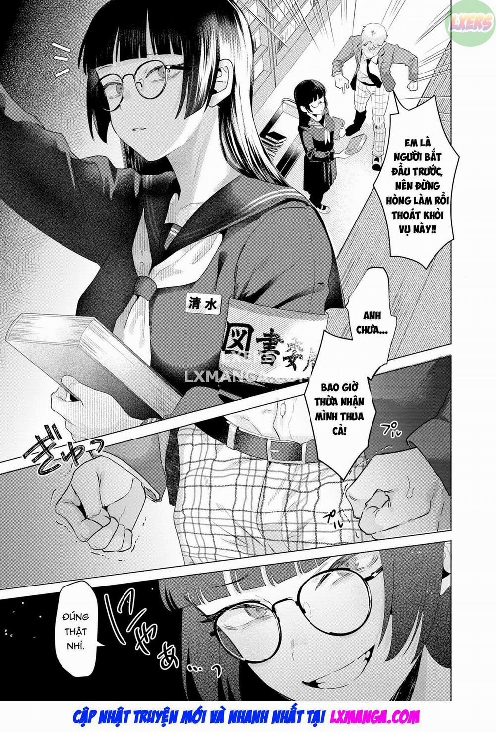 Toshoshitsu no Shimi Oneshot trang 19