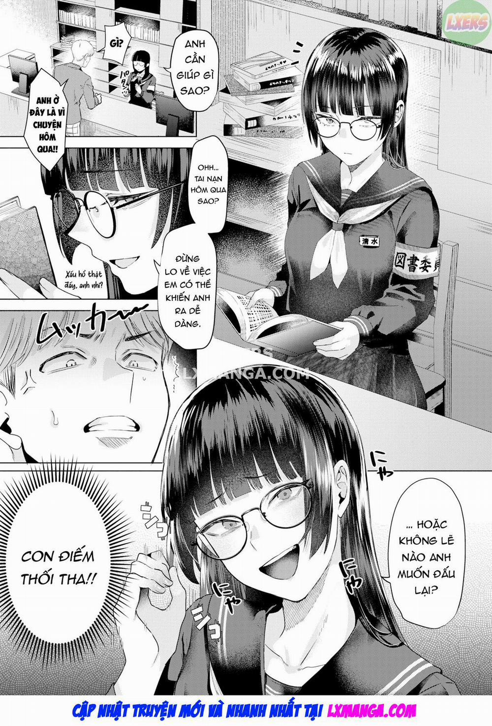 Toshoshitsu no Shimi Oneshot trang 8