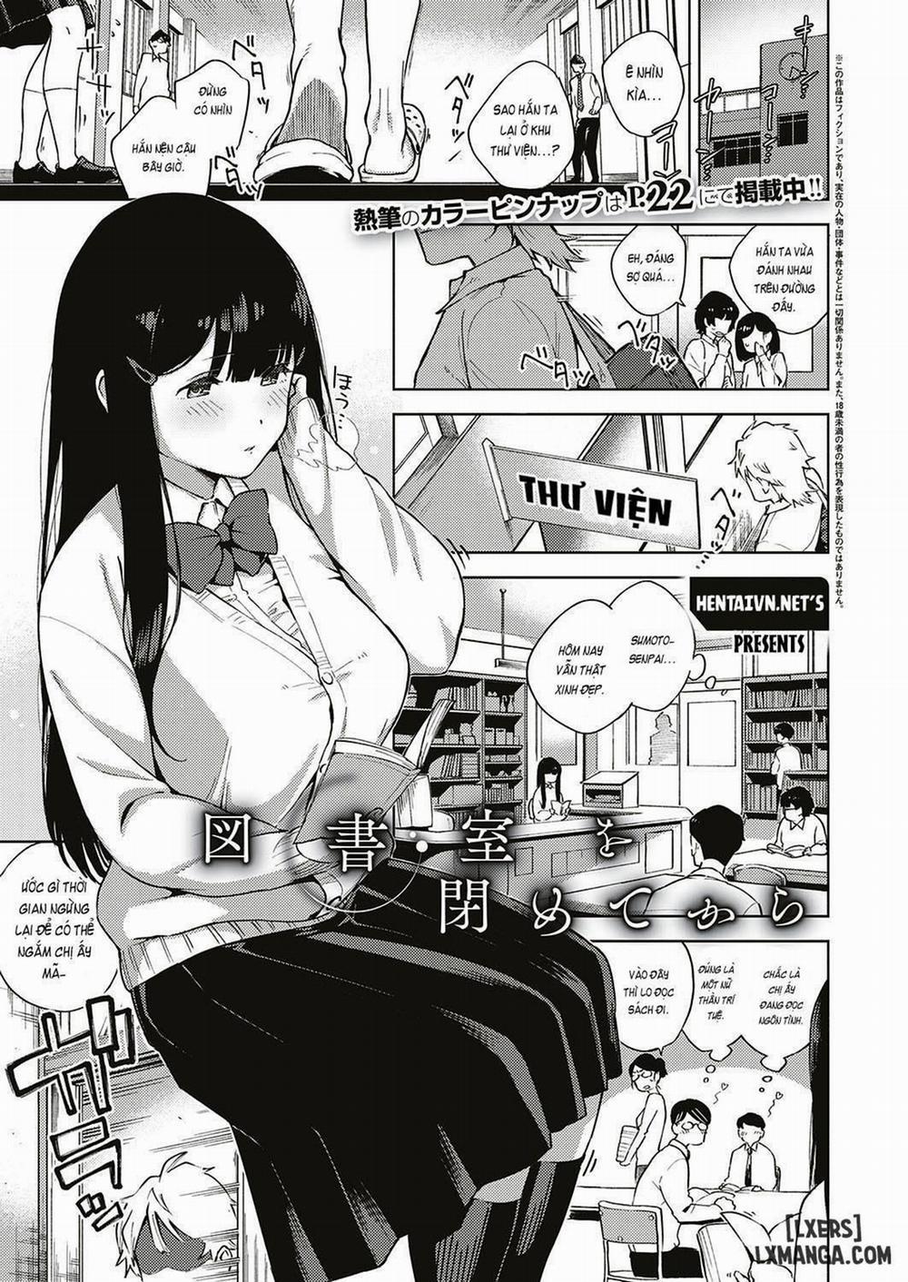 Toshoshitsu o Shimete kara Oneshot trang 0