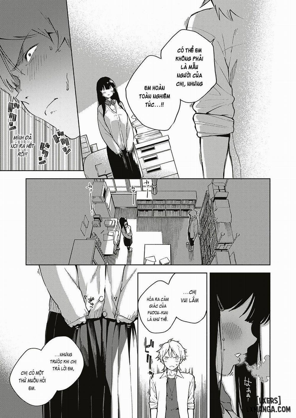 Toshoshitsu o Shimete kara Oneshot trang 8
