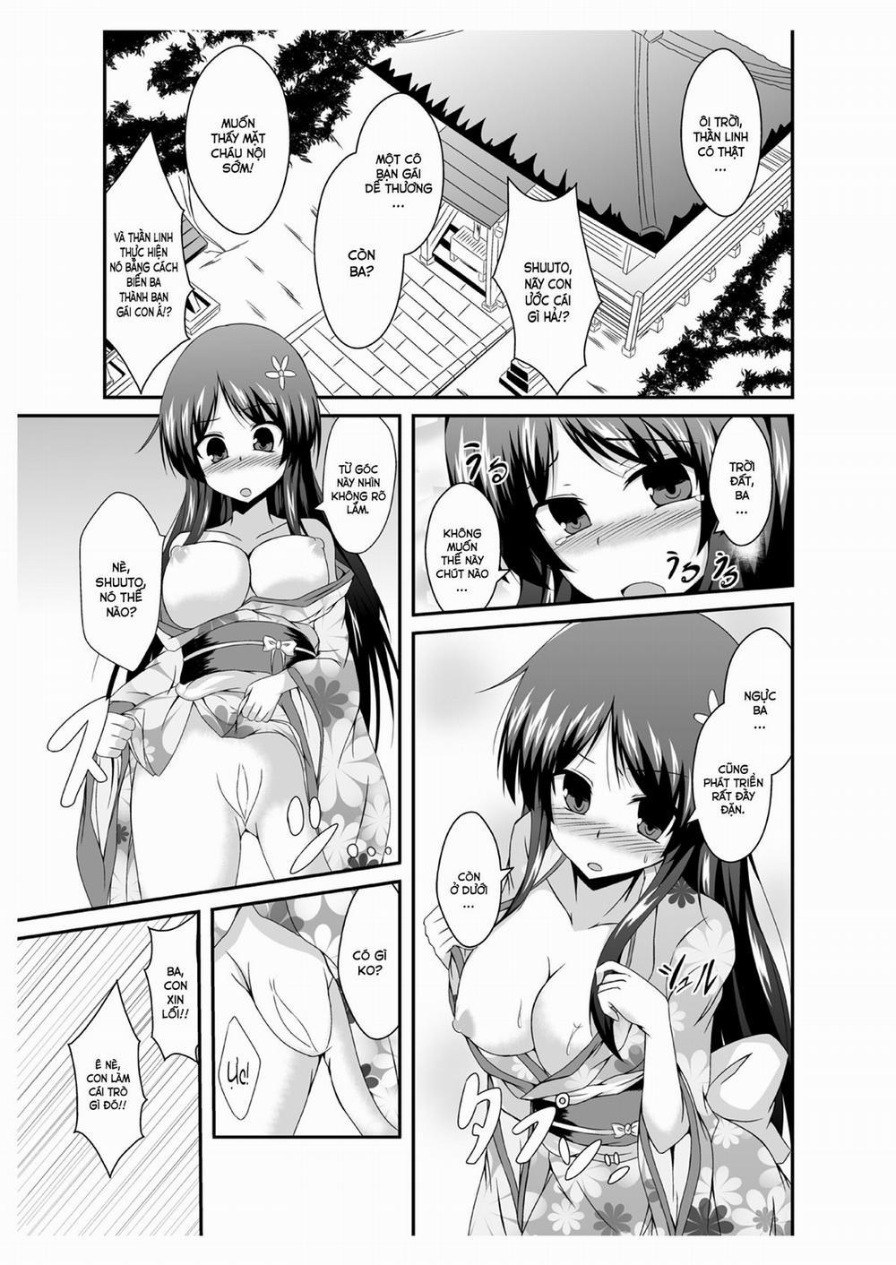 Tousan Mago no Kao ga Mita Itte Itta yo ne Oneshot trang 4