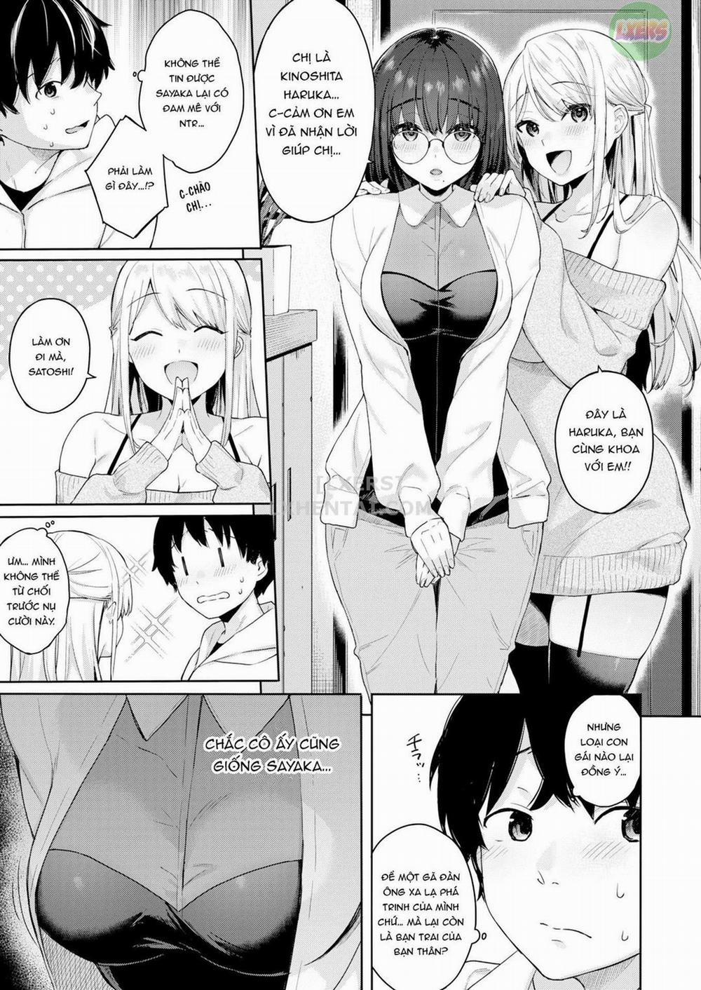 Trai Tân Và Bạn Gái Và NTR Oneshot trang 4