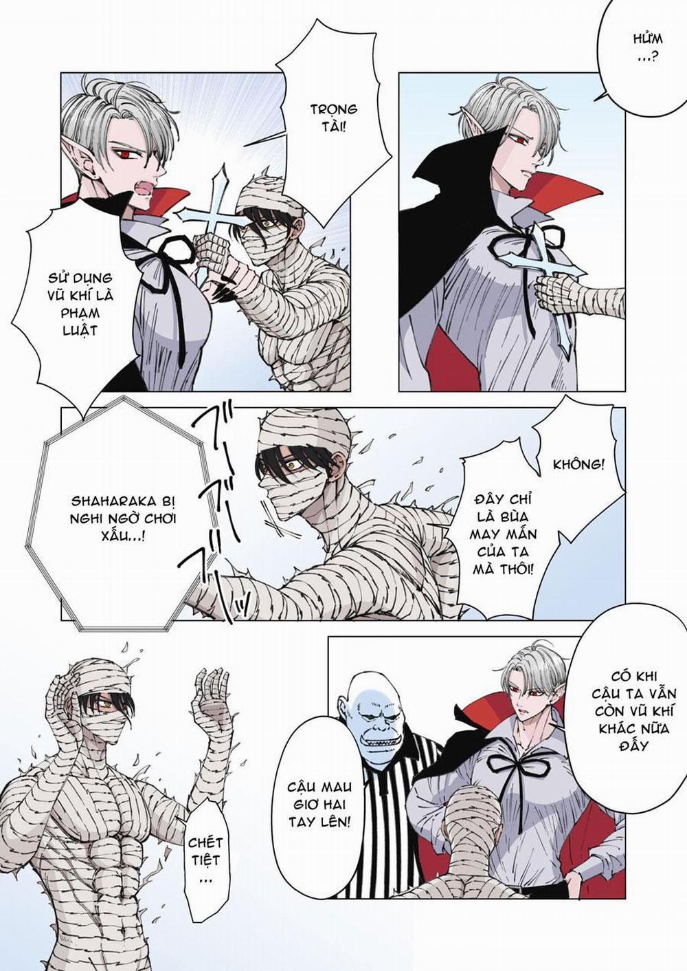 Trận thách đấu tệ hại 1 Oneshot trang 8