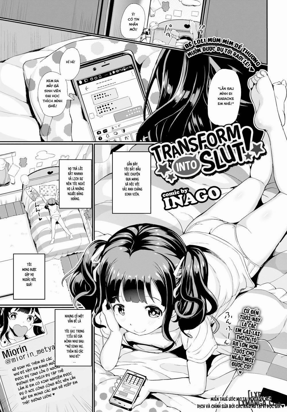 Transform Into Slut! Oneshot trang 0