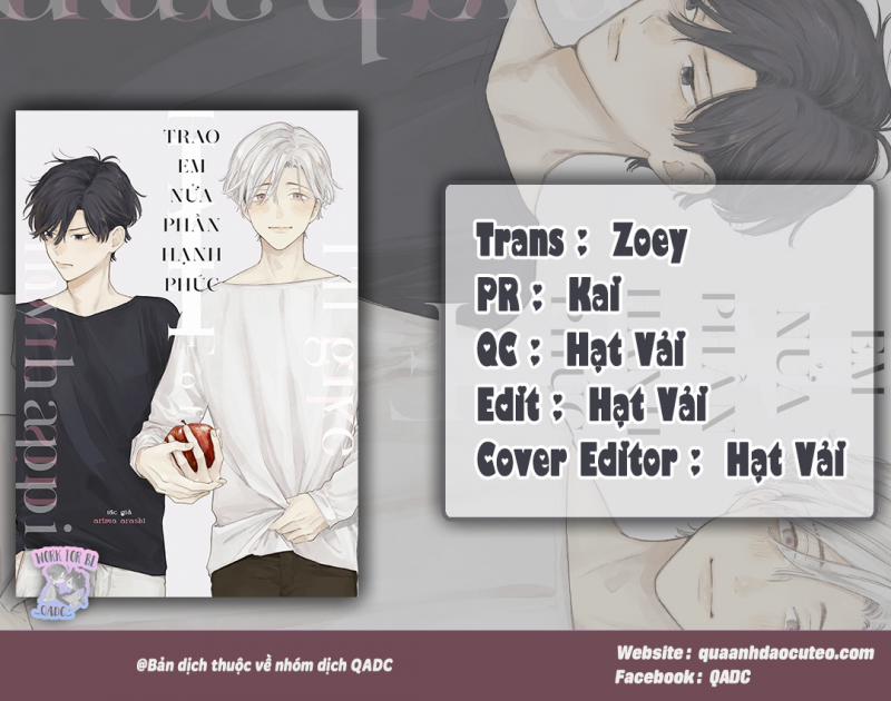 Trao Em Nửa Phần Hạnh Phúc 1 trang 0