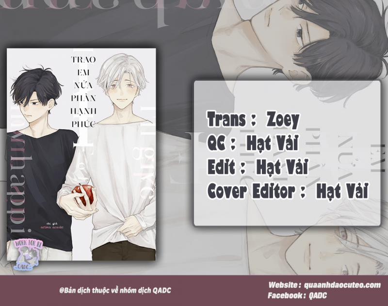 Trao Em Nửa Phần Hạnh Phúc 2 trang 0