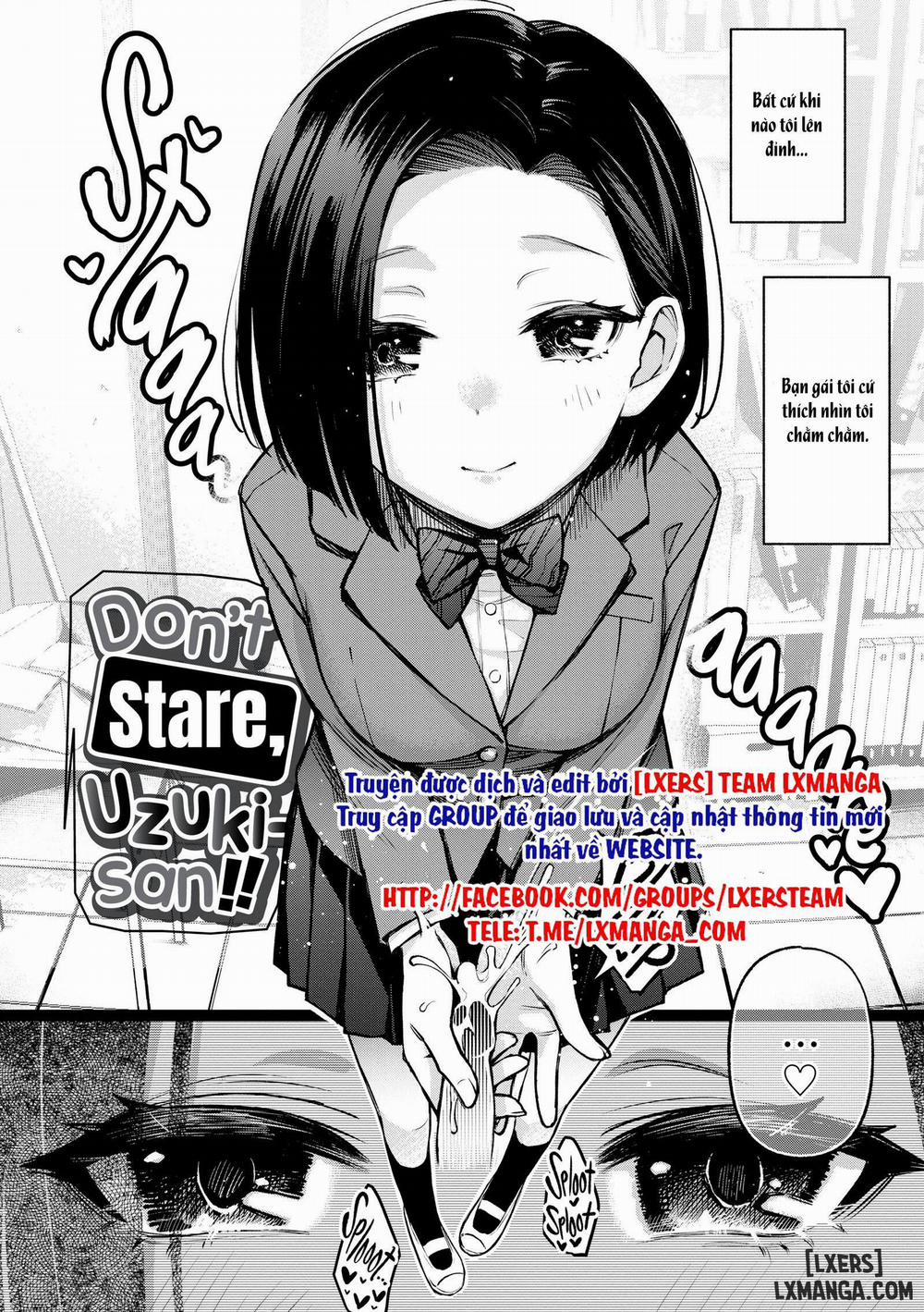 Trinh Nữ Dâm Dục 0 Đừng có nhìn chằm chằm vào anh, Uzuki san! trang 2