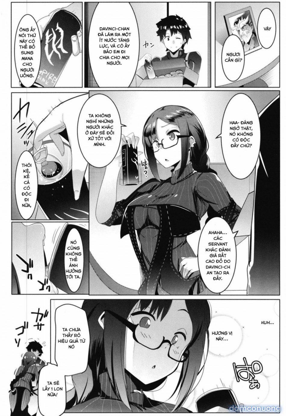 Trò Chơi Gian Lận Của Cô Gái Dễ Thương Đeo Kính (Fate/Grand Order) OneShot trang 5
