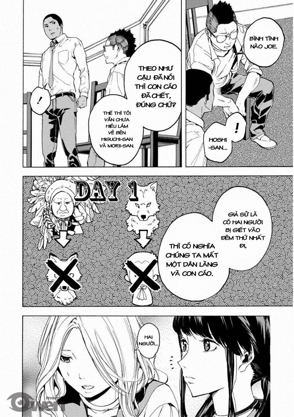 Trò Chơi Ma Sói: Cáo Điên 0 Biến cố khó lường trang 17