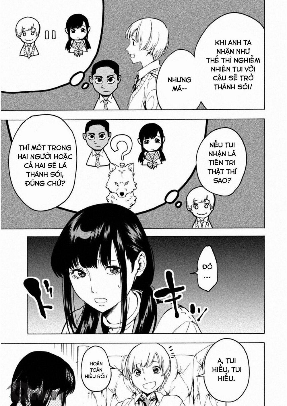 Trò Chơi Ma Sói: Cáo Điên 0 Tình yêu và bi kịch trang 20