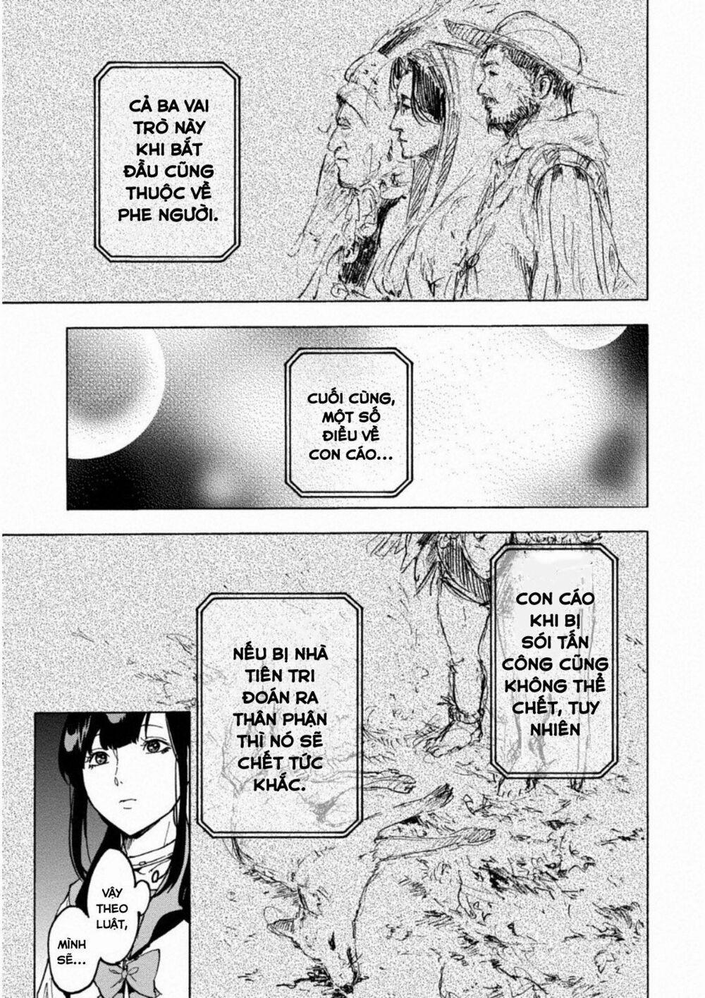 Trò Chơi Ma Sói: Cáo Điên 0 Xảo quyệt và hung tợn trang 21