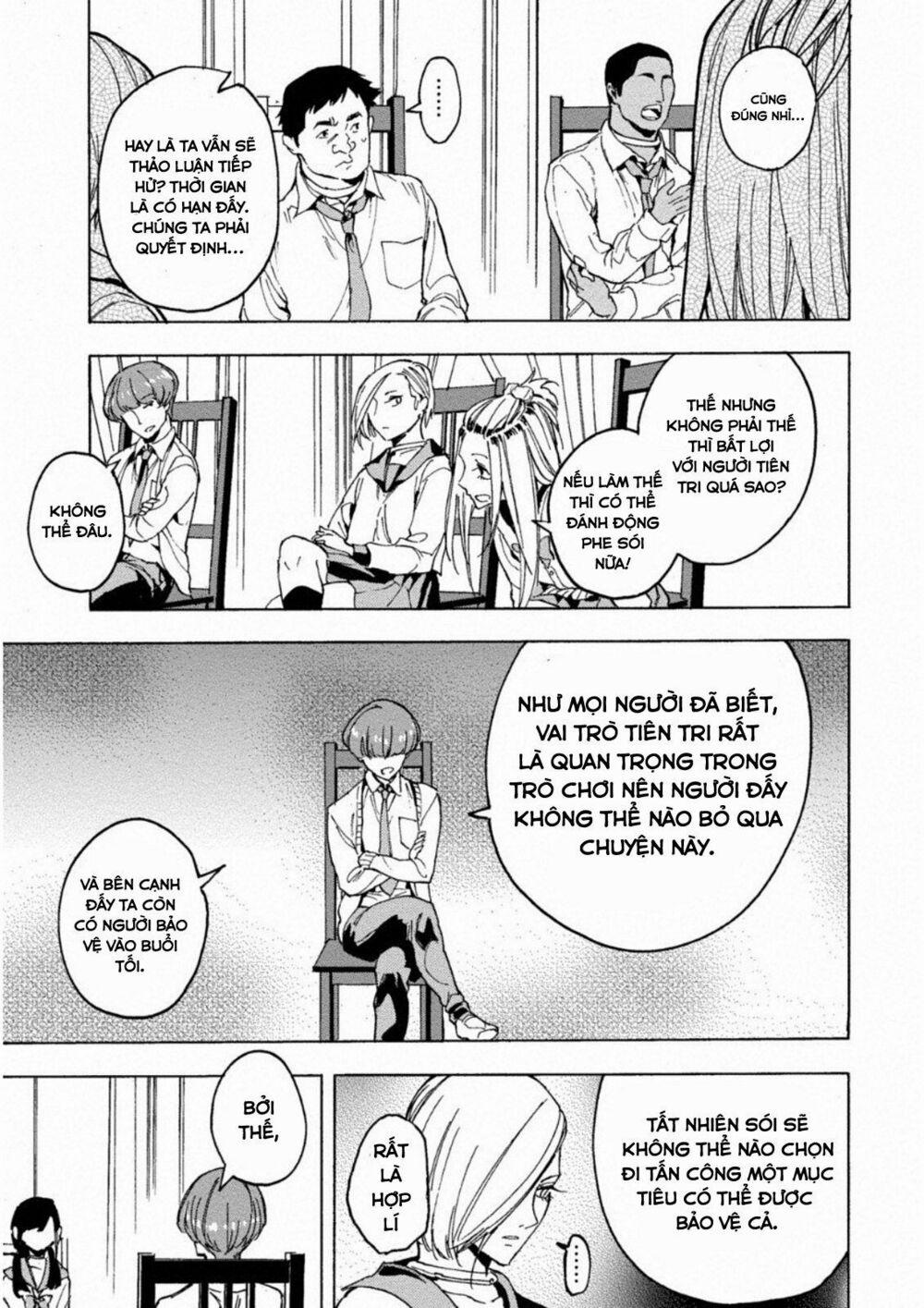 Trò Chơi Ma Sói: Cáo Điên 0 Xảo quyệt và hung tợn trang 28