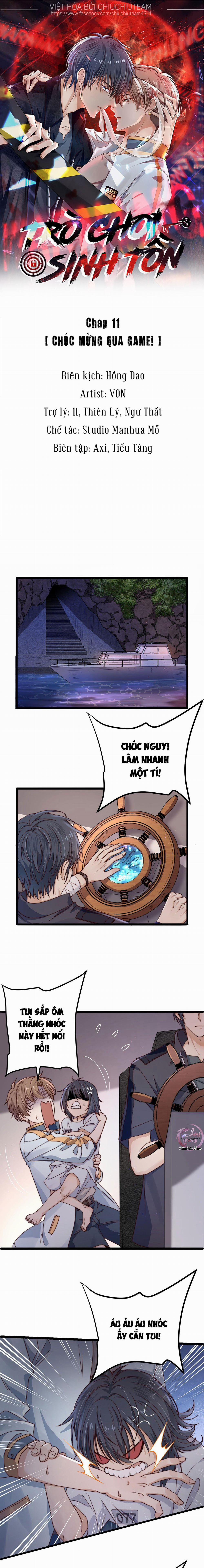 Trò Chơi Sinh Tồn(Tạm drop) 11 trang 0