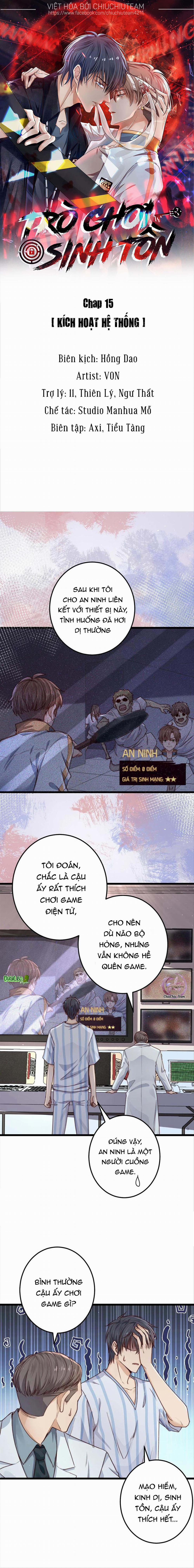 Trò Chơi Sinh Tồn(Tạm drop) 15 trang 0