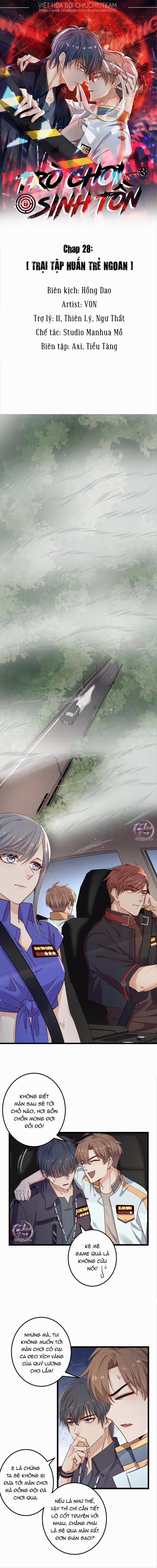 Trò Chơi Sinh Tồn(Tạm drop) 28 trang 0