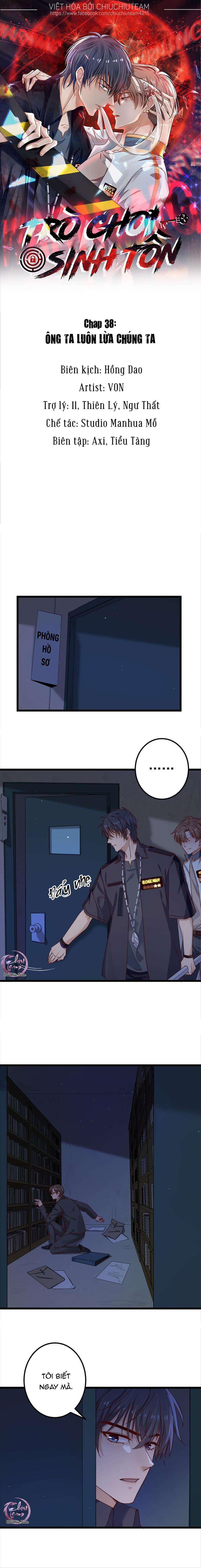 Trò Chơi Sinh Tồn(Tạm drop) 38 trang 0