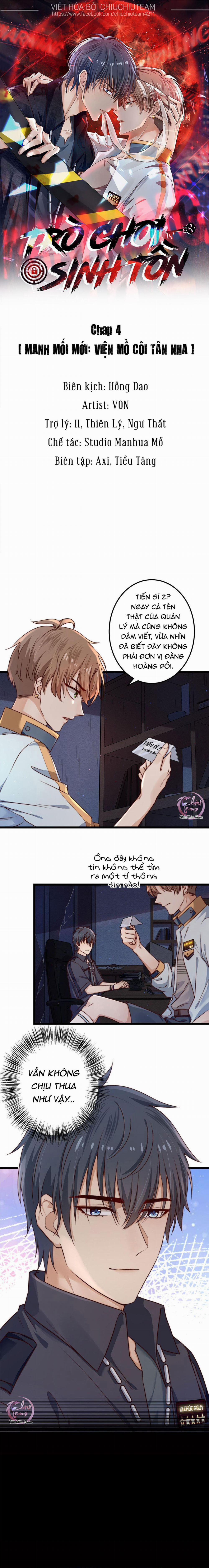 Trò Chơi Sinh Tồn(Tạm drop) 4 trang 0