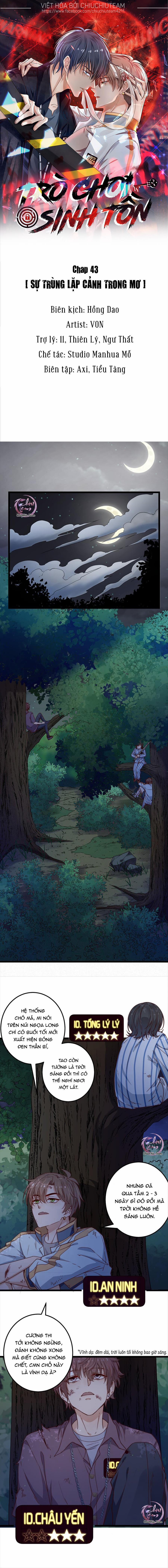 Trò Chơi Sinh Tồn(Tạm drop) 43 trang 0