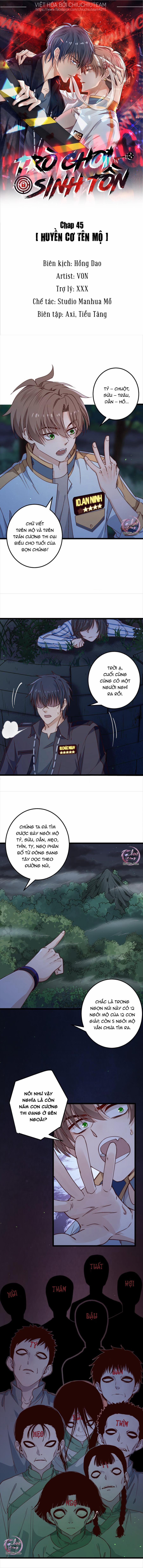 Trò Chơi Sinh Tồn(Tạm drop) 45 trang 0