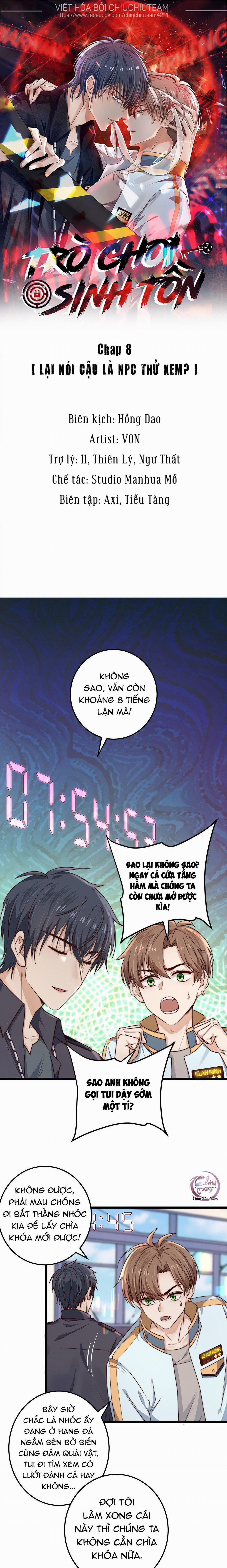 Trò Chơi Sinh Tồn(Tạm drop) 8 trang 0