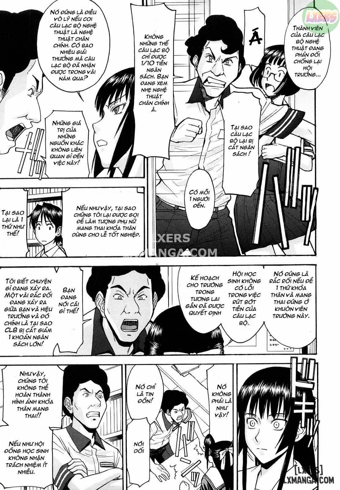 Trò đùa độc quyền của Chủ tịch Hội học sinh Hanahira 3 trang 4