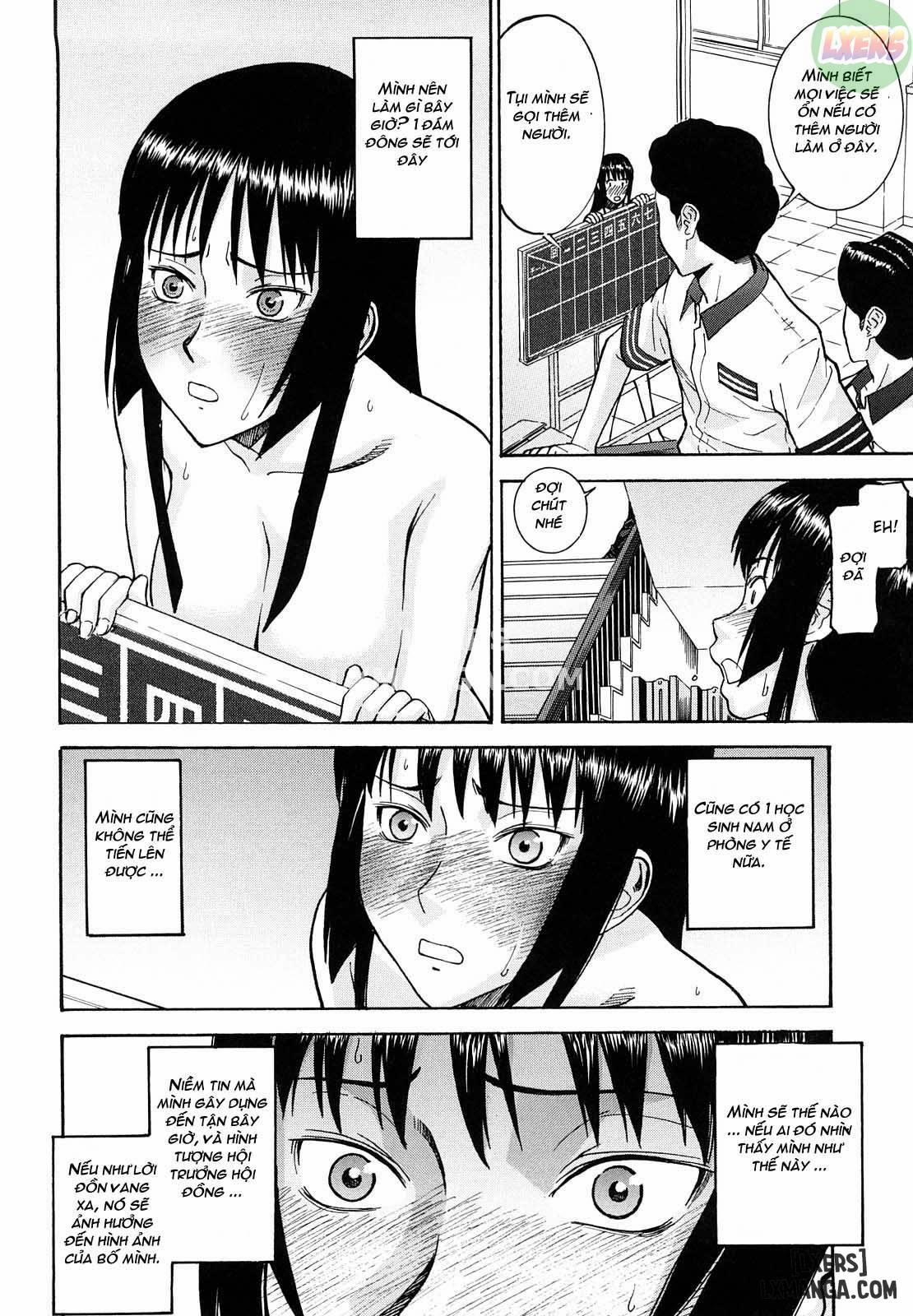 Trò đùa độc quyền của Chủ tịch Hội học sinh Hanahira 4 trang 12