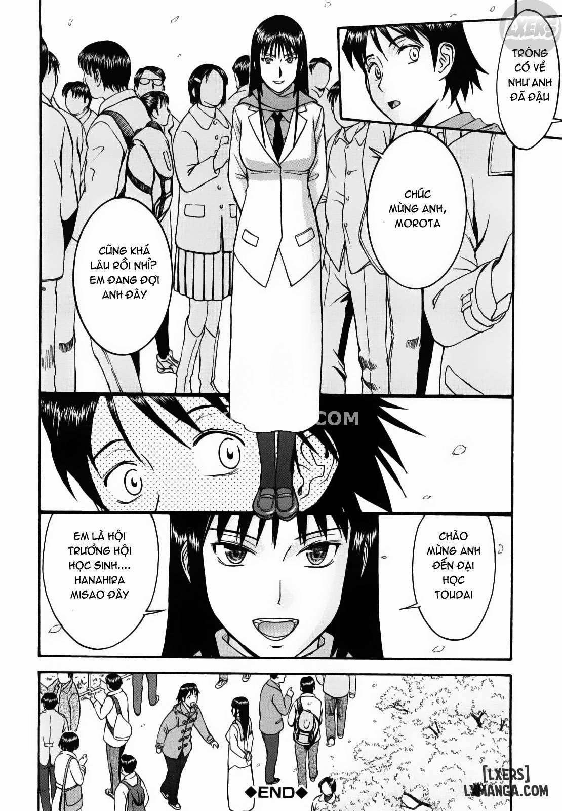 Trò đùa độc quyền của Chủ tịch Hội học sinh Hanahira 9 trang 28