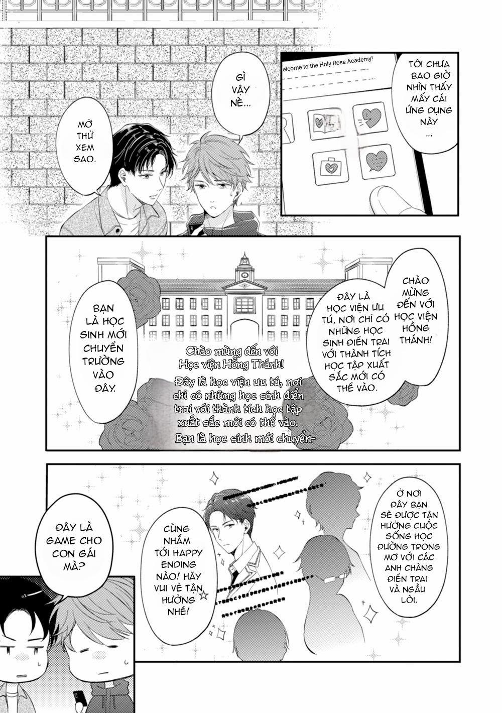 Trở Thành Em Trai Của Nam Chính Game BL 1 trang 8