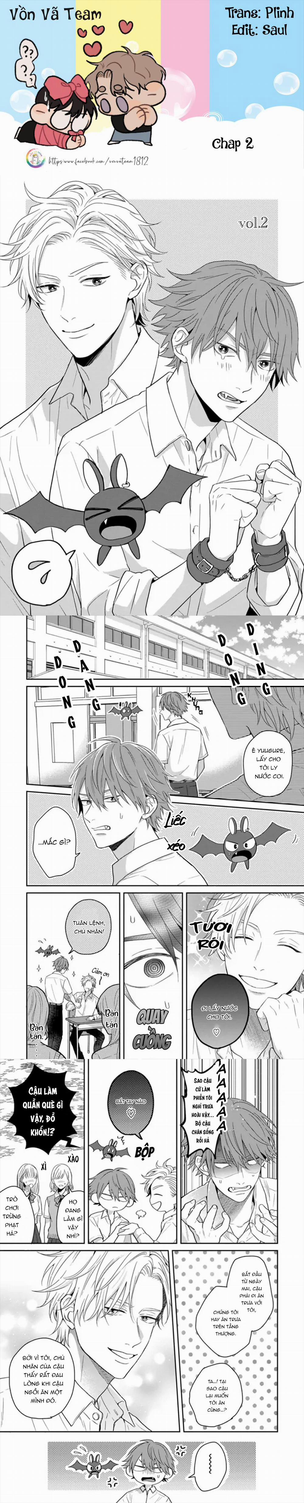 Trở Thành Huyết Nô Của Bạn Cùng Lớp 2 trang 0