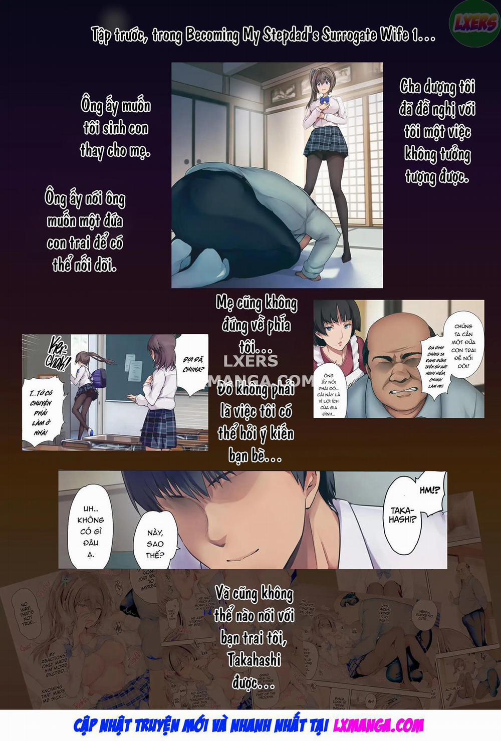 Trở Thành Vợ Thay Thế Của Cha Dượng 2 trang 7