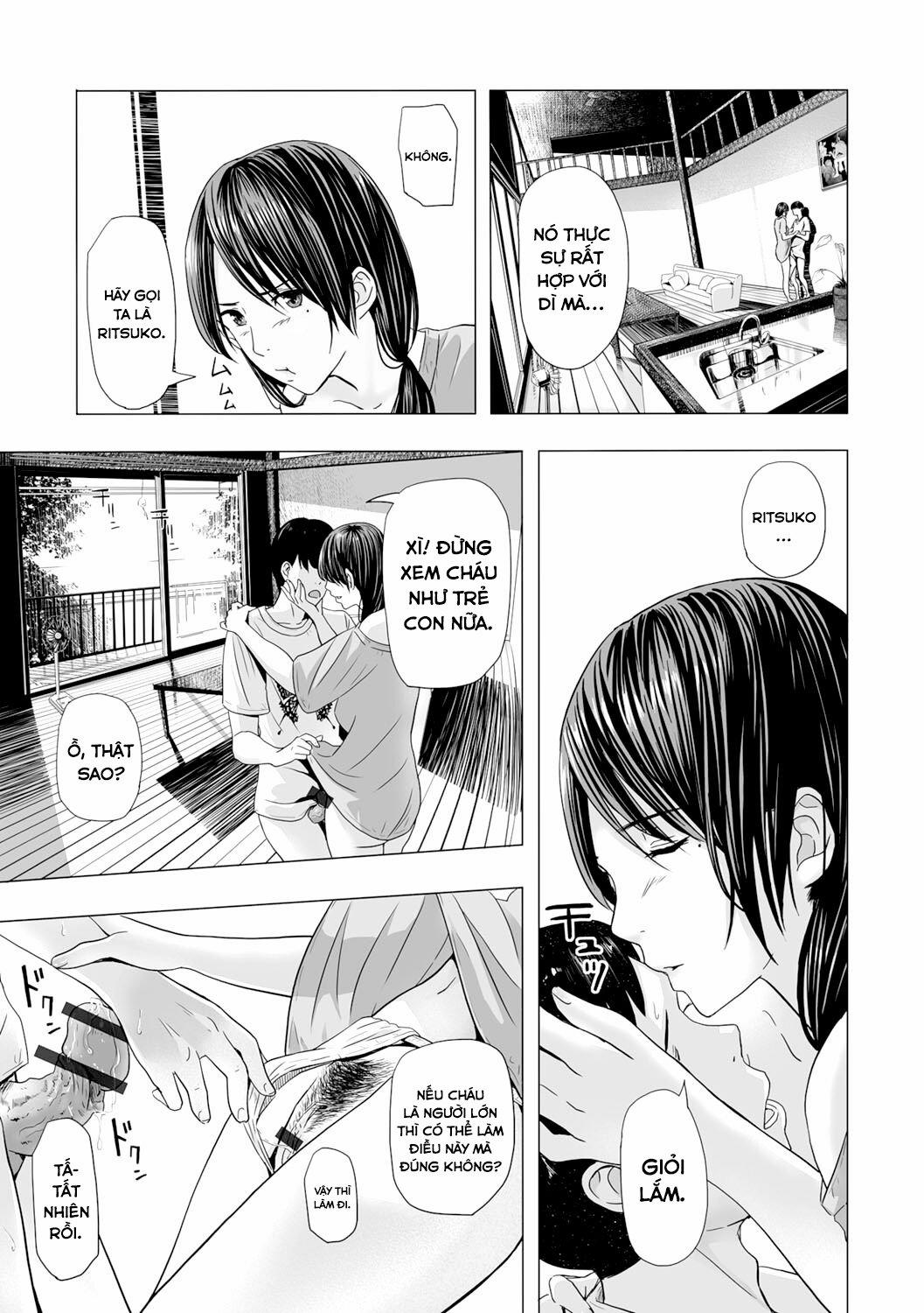 Trời Hè Oi Bức, Tại Nhà Dì Tôi… Oneshot trang 9