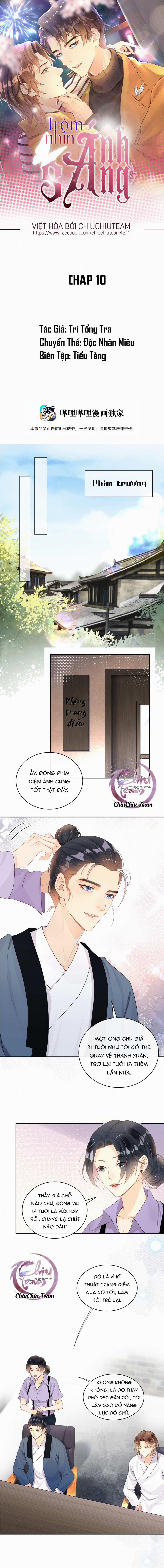 Trộm Nhìn Ánh Sáng 10 trang 0