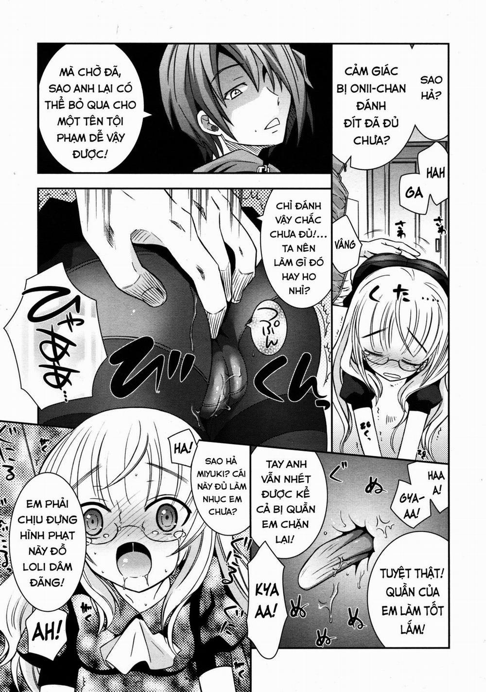 Trừng phạt cô em gái! Oneshot trang 6