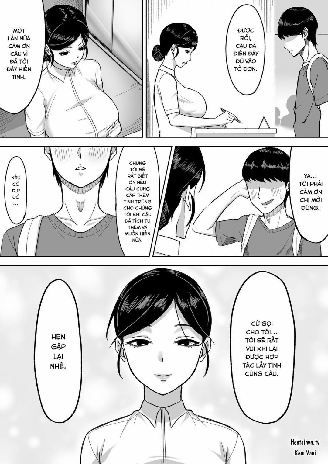 Trung tâm hiến tinh Oneshot trang 19