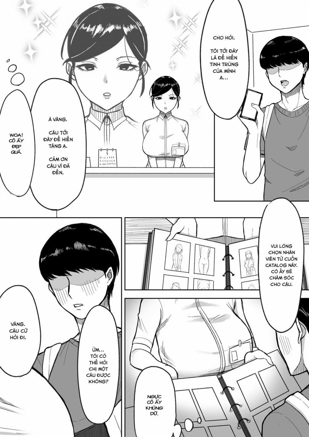 Trung tâm hiến tinh Oneshot trang 4