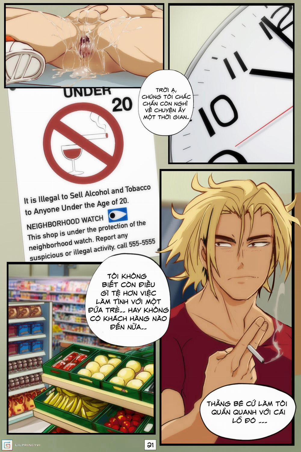 Truyện Boylove Tây Âu 6 trang 21