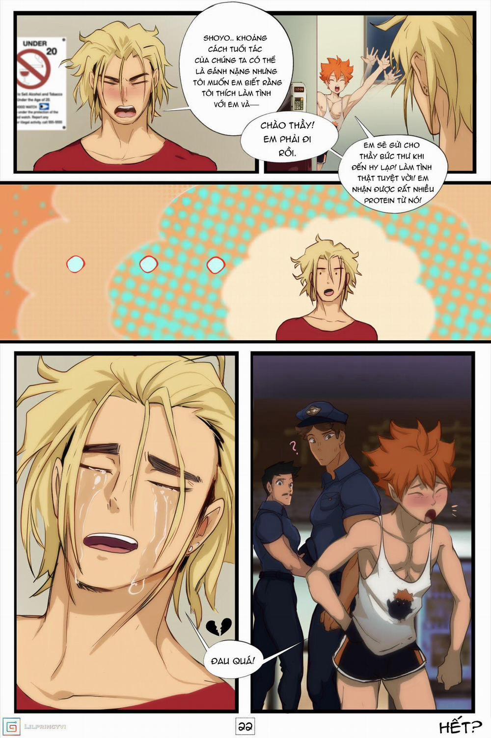 Truyện Boylove Tây Âu 6 trang 22