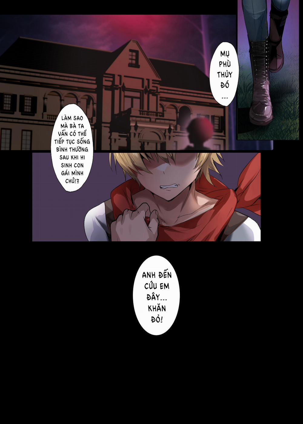 Truyện cổ tích: Nô lệ quàng khăn đỏ Oneshot trang 28