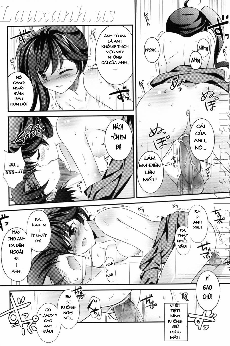 Tsukihi Karen and I Fight Too Much (Bakemonogatari) Oneshot trang 12