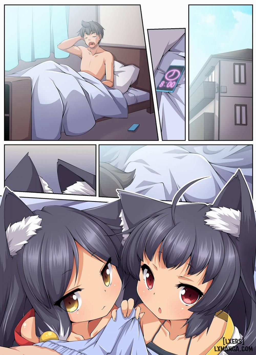 Tsundere Neko Shimai no Zenshin Gohoushi SEX Oneshot trang 4