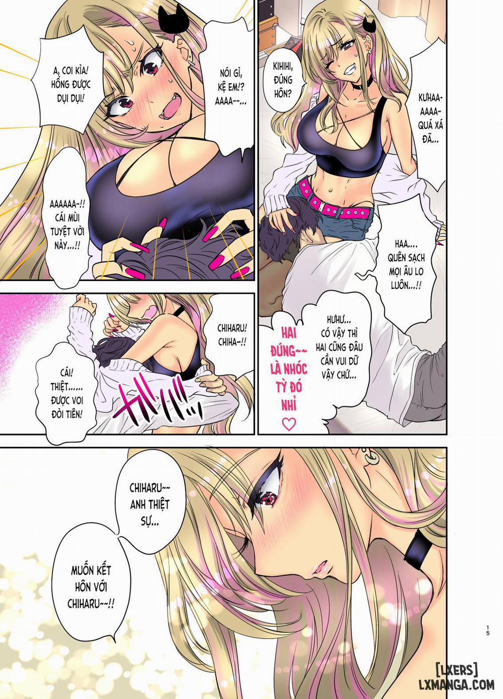 Tsuyokawa Imouto x Kyousei Love Koubi 4 END trang 15