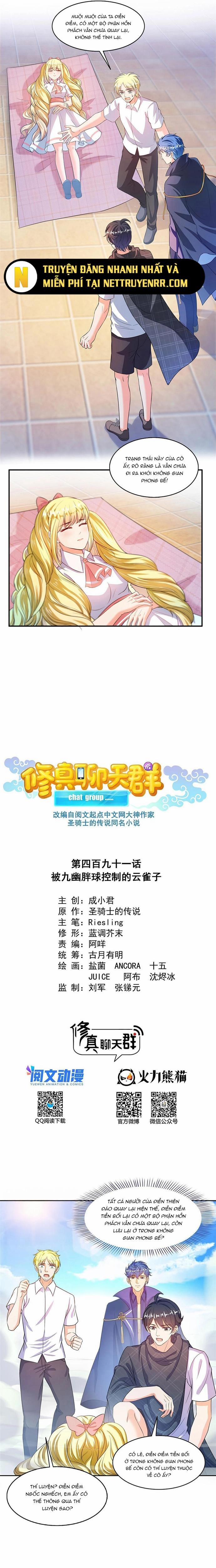 Tu Chân Nói Chuyện Phiếm Quần 491 trang 1